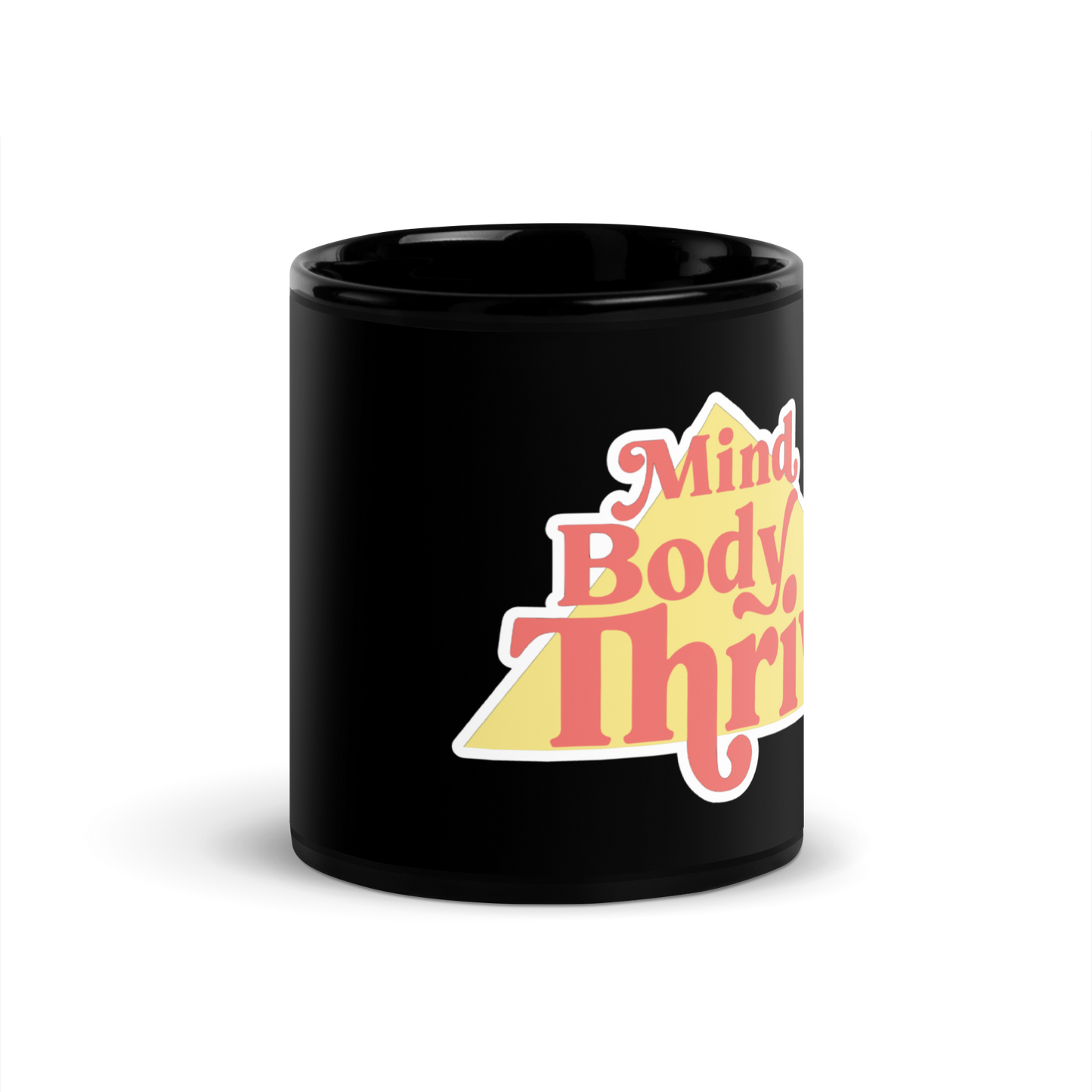 Logo Black Glossy Mug