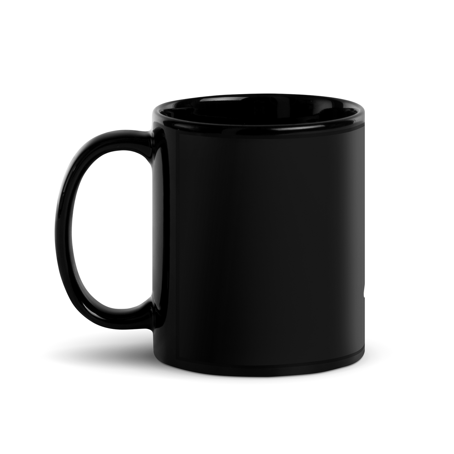 Logo Black Glossy Mug