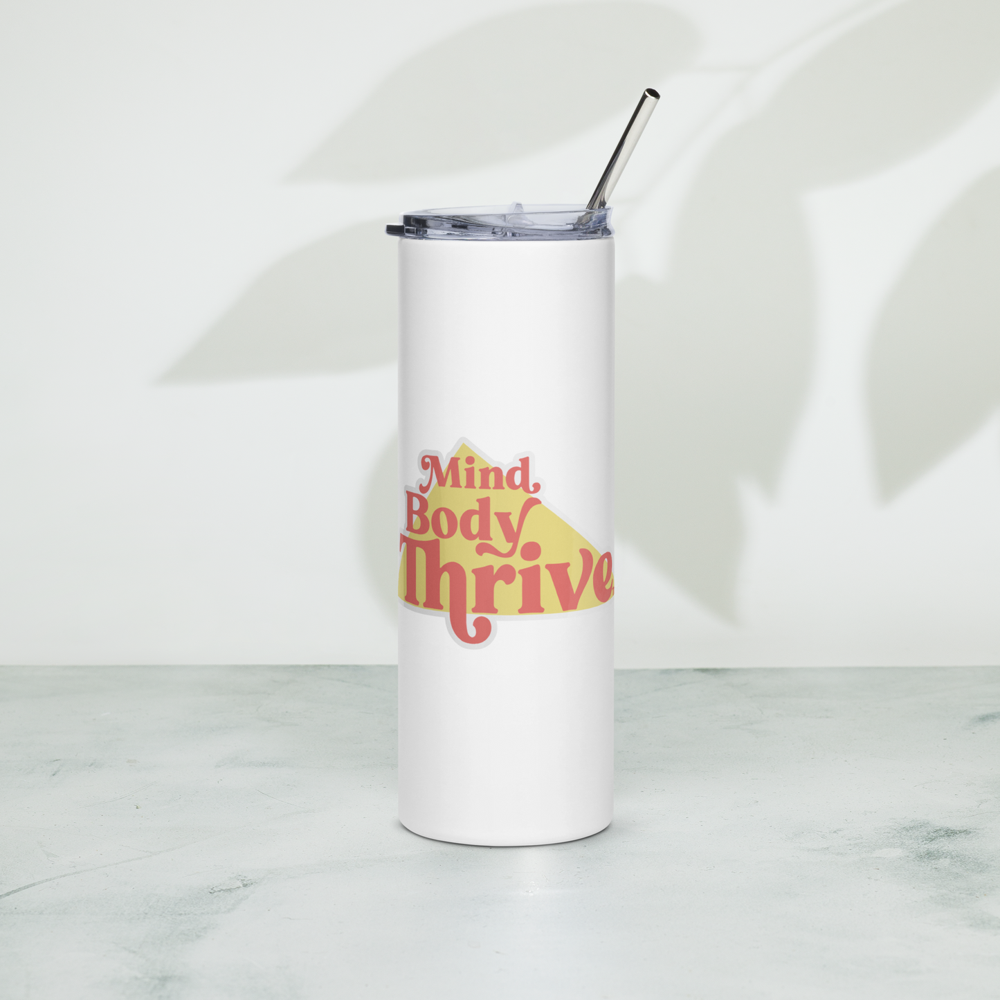 Logo Stainless Steel Tumbler 20 oz