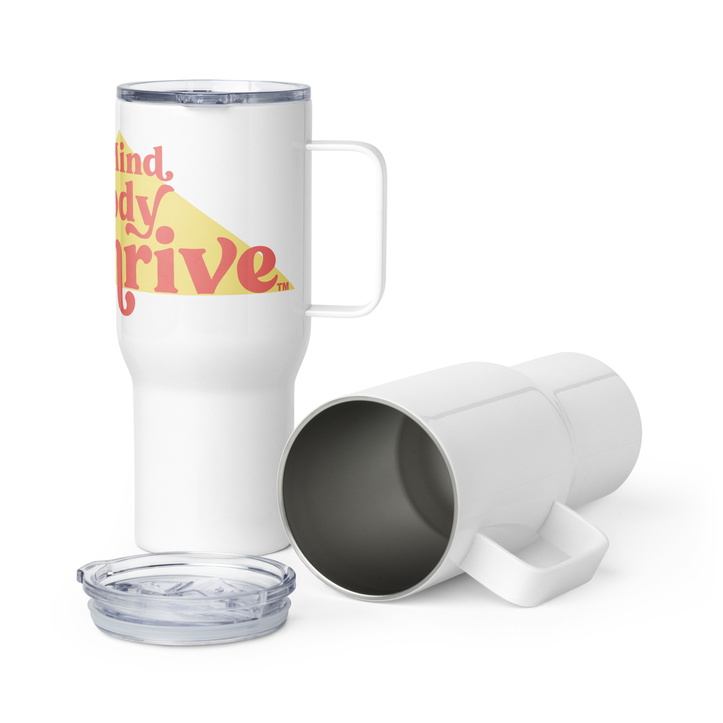 Logo Travel Mug with Handle