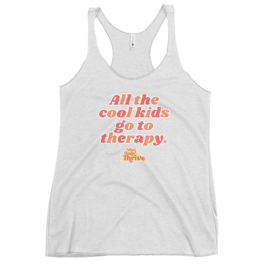 "All The Cool Kids" Women's Racerback Tank